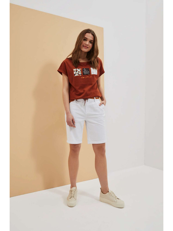 Moodo Damen-Shorts Moodo