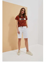 Moodo Damen-Shorts Moodo