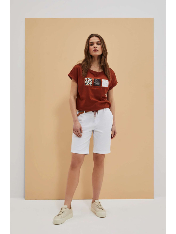 Moodo Damen-Shorts Moodo