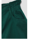 Moodo Dunkelgrüne Damen-Shorts von Moodo