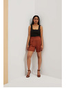 Moodo Braune Damen Shorts Moodo