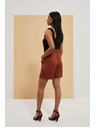 Moodo Braune Damen Shorts Moodo