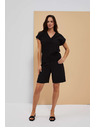 Moodo Schwarze Moodo Shorts für Frauen