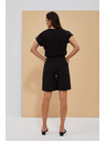 Moodo Schwarze Moodo Shorts für Frauen