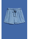 Moodo Blaue Damen Denim Shorts Moodo