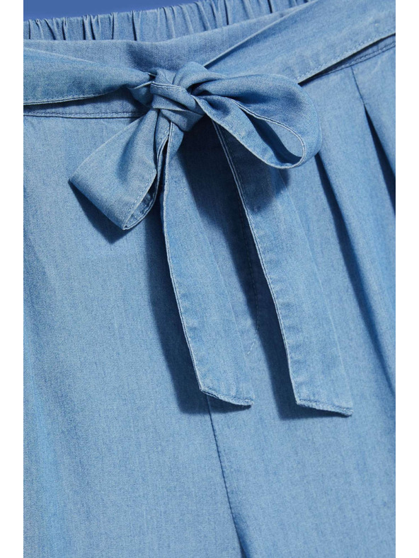 Moodo Blaue Damen Denim Shorts Moodo