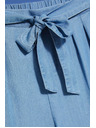 Moodo Blaue Damen Denim Shorts Moodo