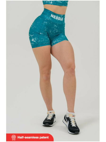 Nebbia Leggings-Shorts mit hoher Taille 5" HAMMIES 615 XS, grün