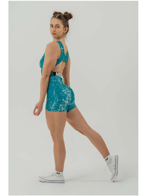 Nebbia Leggings-Shorts mit hoher Taille 5" HAMMIES 615 XS, grün