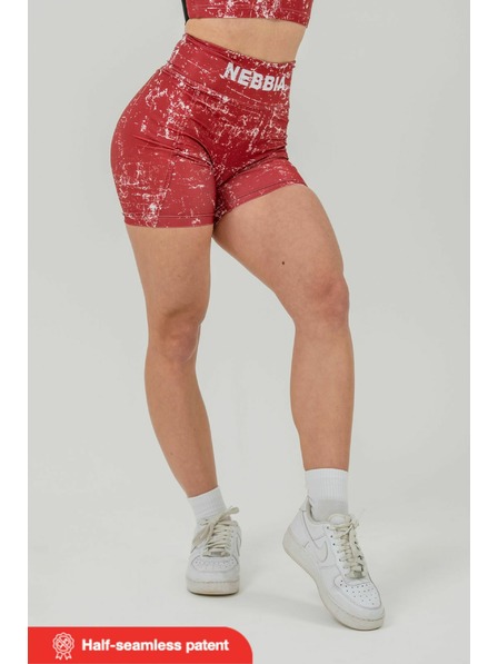 Nebbia Leggings-Shorts mit hoher Taille 5" HAMMIES 615 XS, rot