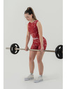 Nebbia Leggings-Shorts mit hoher Taille 5" HAMMIES 615 XS, rot