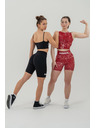 Nebbia Leggings-Shorts mit hoher Taille 5" HAMMIES 615 XS, rot