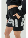 Nebbia Sweat-Shorts 6" MUSCLE MOMMY 624 XS, schwarz