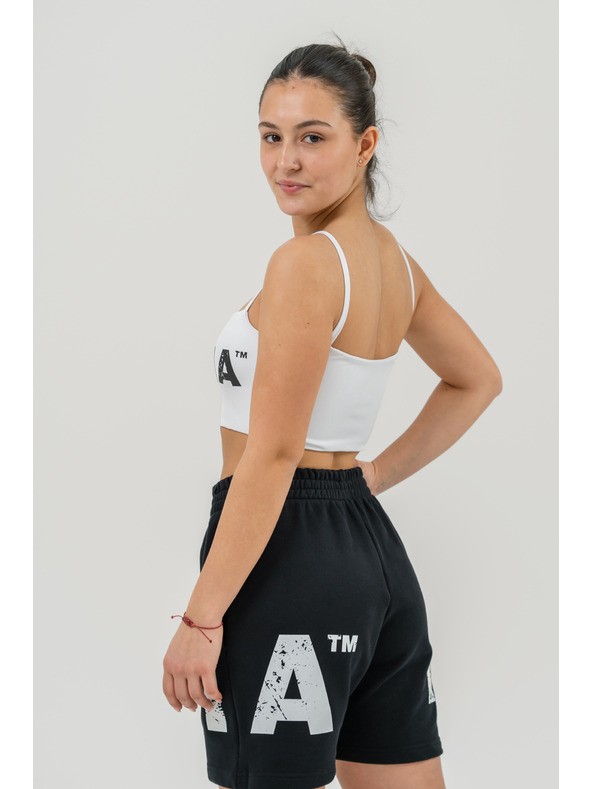 Nebbia Sweat-Shorts 6" MUSCLE MOMMY 624 XS, schwarz