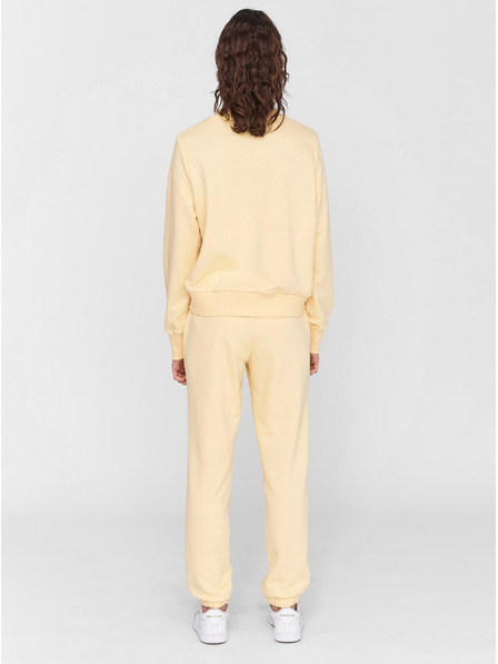Noisy May Gelbes Basic-Sweatshirt Noisy May Lupa