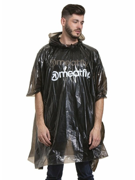 Meatfly Meatfly Regenponcho Rainmann A | Schwarz | Größe