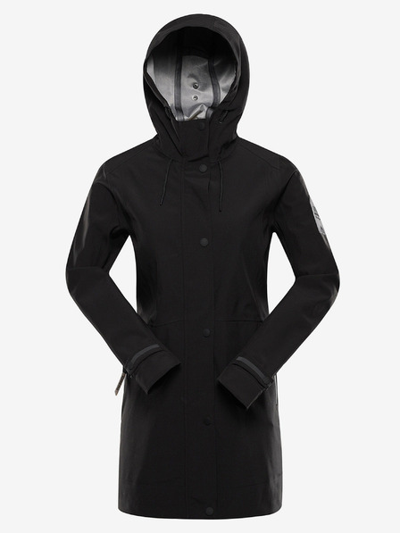 ALPINE PRO Damen ptx Membran Mantel ALPINE PRO SETIJA schwarz