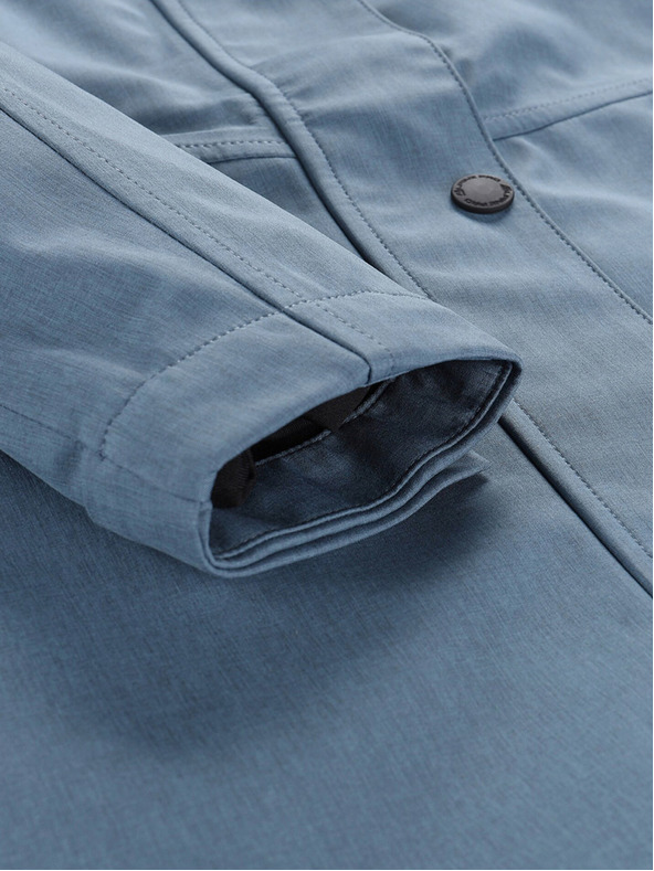 ALPINE PRO Blauer Damen Wasserdichter Mantel mit PTX Membran Alpine Pro PERFETA