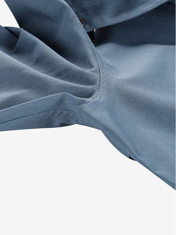 ALPINE PRO Blauer Damen Wasserdichter Mantel mit PTX Membran Alpine Pro PERFETA