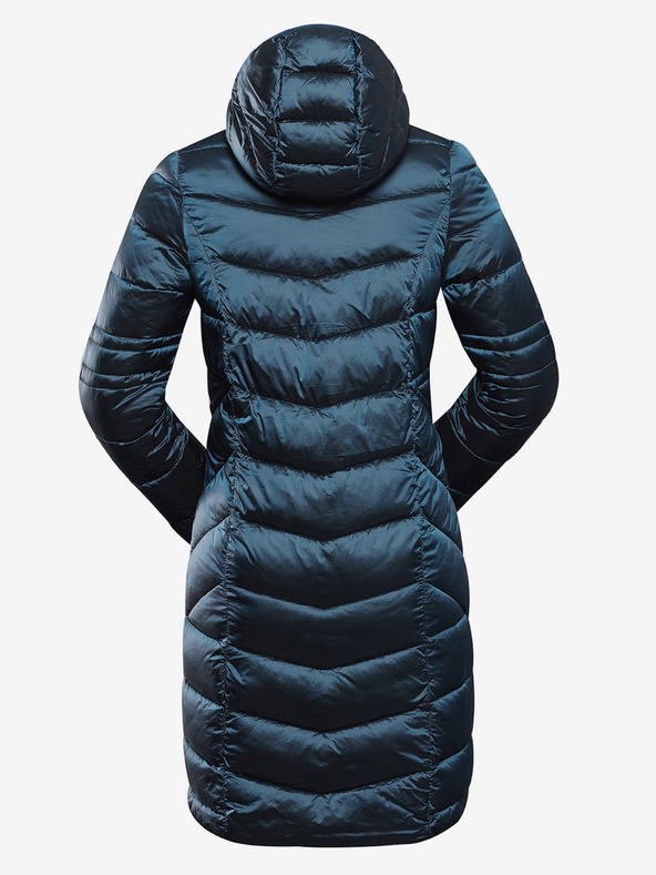 ALPINE PRO Langer, ultraleichter Damenmantel ALPINE PRO OREFA blau