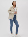 Moodo Beige Damen-Kapuzen-Sweatshirt Moodo