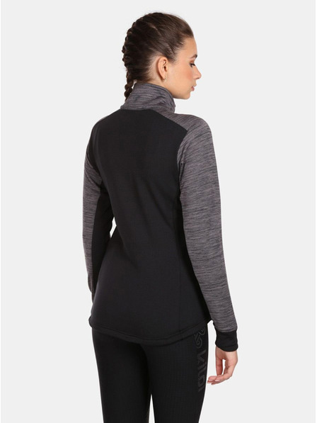 Kilpi Schwarzes Damen Sport-Funktions-Sweatshirt KILPI SIREN-W