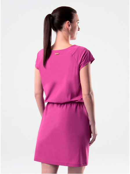 Loap Lila Kleid mit Taschen LOAP