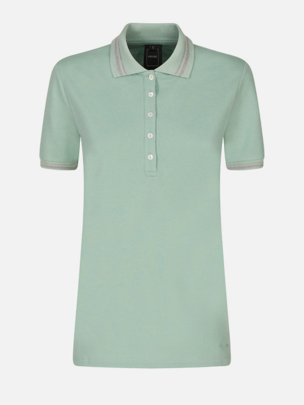 Geox Türkisfarbenes Damen Geox Polo Shirt