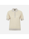 Geox Cremefarbenes Damen-T-Shirt Geox