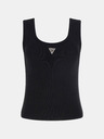 Guess Schwarzes Guess Damen-Tank-Top