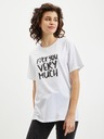 ZOOT.Original Weißes Frauen-T-Shirt Zoot Original Fuck you very much