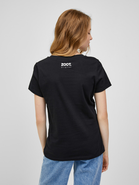 ZOOT.Original Schwarzes Damen-T-Shirt ZOOT.Original S kým si mluvíš, že myslíš