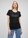 ZOOT.Original Schwarzes Damen-T-Shirt mit ZOOT.Original Aufdruck Kiss