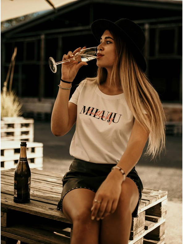 ZOOT.Original Weißes Damen T-Shirt ZOOT Original Bubbles