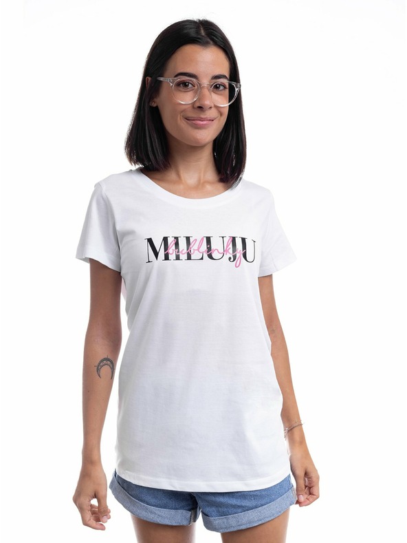 ZOOT.Original Weißes Damen T-Shirt ZOOT Original Bubbles