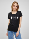 ZOOT.Original Schwarzes Damen-T-Shirt mit ZOOT.Original Aufdruck Boob