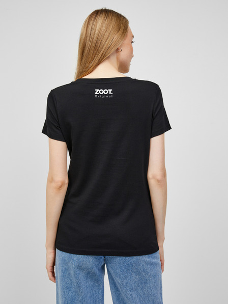 ZOOT.Original Schwarzes Damen-T-Shirt mit ZOOT.Original Aufdruck Boob