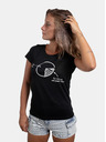 ZOOT.Original Schwarzes ZOOT Original Damen T-Shirt Keine Zeit zu verlieren
