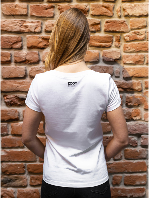 ZOOT.Original Weißes Damen ZOOT Original Dickpic T-Shirt
