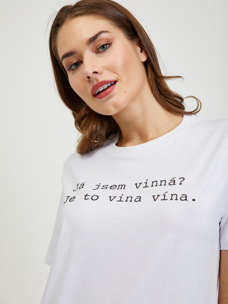 ZOOT.Original Weißes Damen T-Shirt ZOOT Original T-Shirt I'm guilty