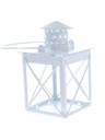 Casa de Engel Metall-Laterne, weiß, 0/48