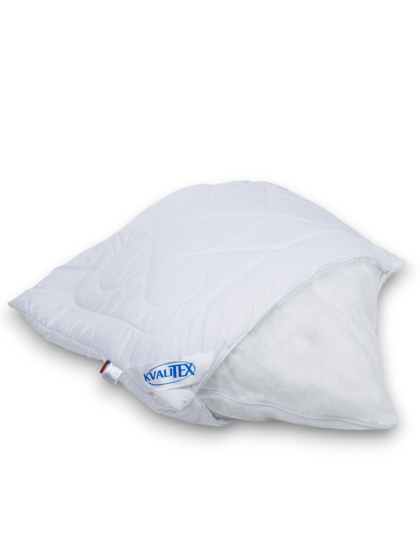 Kvalitex Kissen Alaska mit Reißverschluss 70x90cm 900g weiß Qualitex