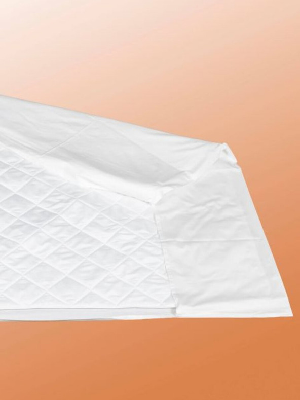 Kvalitex Ultraleichte Sommerdecke 150x200cm weiß