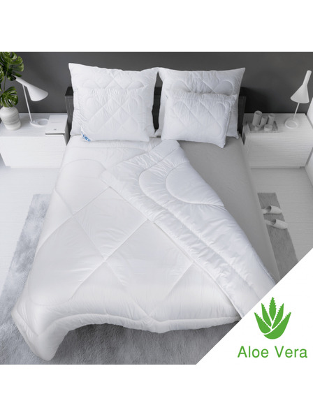 Kvalitex Französische Winterdecke Aloe Vera 220x200cm Kvalitex