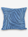 Kvalitex Blaues Kissen Abstrakt 40x40cm Kvalitex