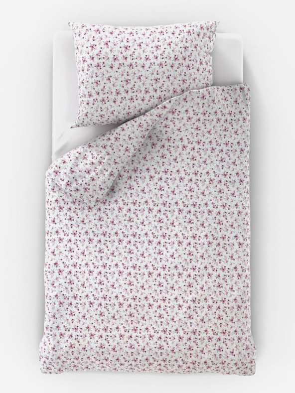 Kvalitex Provence Collection Baumwollbettwäsche 140x220, 70x90cm Violeta lila Qualitex