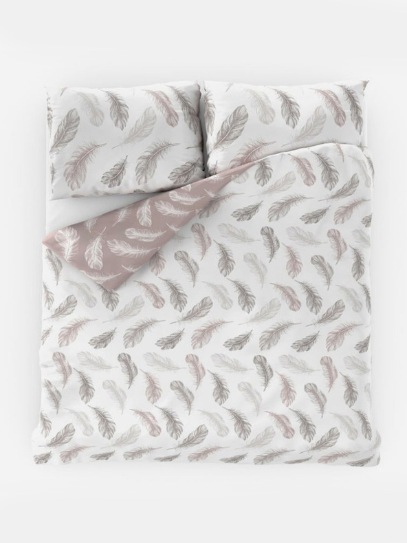 Kvalitex Französische Baumwollbettwäsche NORDIC COLLECTION 220x200, 70x90cm SHELBY