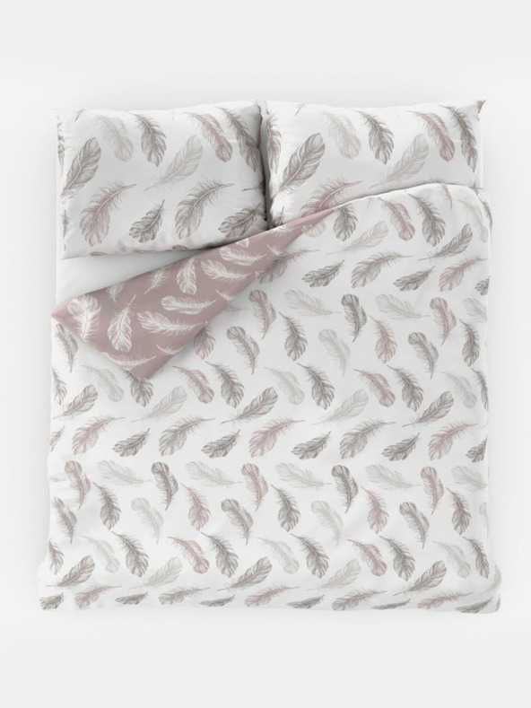 Kvalitex Französische Baumwollbettwäsche NORDIC COLLECTION 240x200, 70x90cm SHELBY