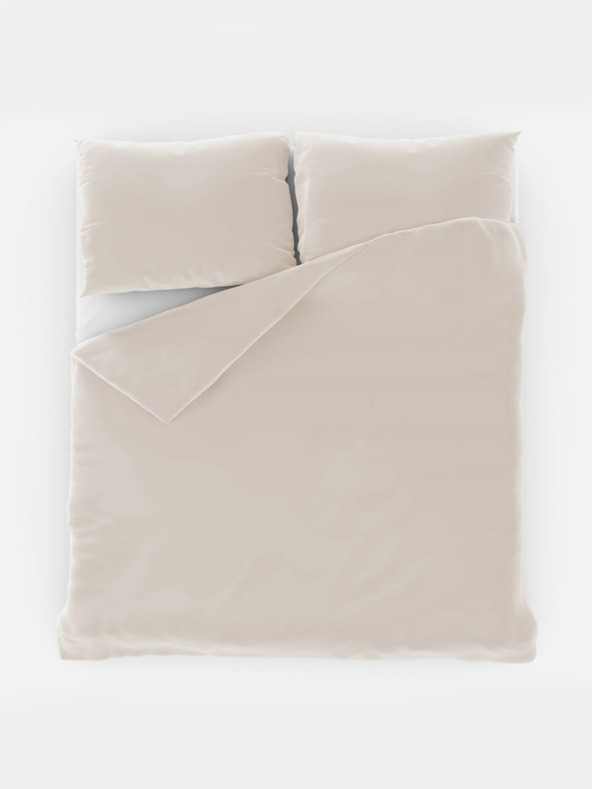 Kvalitex Einzelblatt aus Baumwolle 140x200, 70x90cm weiß Kvalitex