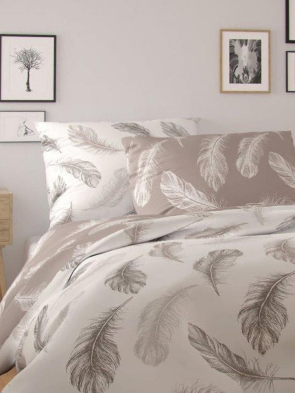 Kvalitex Baumwollbettwäsche NORDIC COLLECTION 140x200, 70x90cm SHELBY